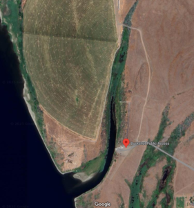 google map of Buckshot location. 