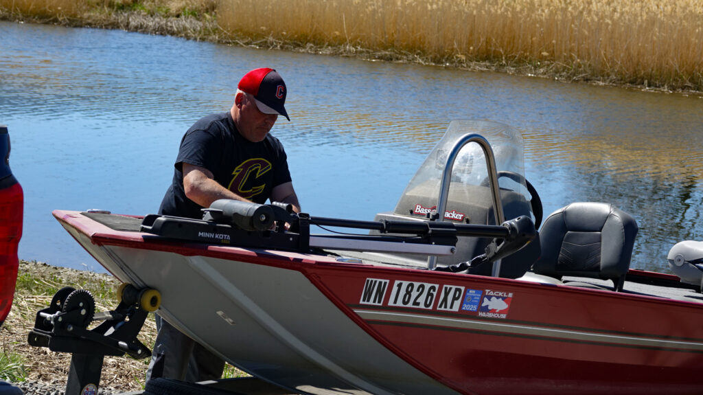 guy in boat